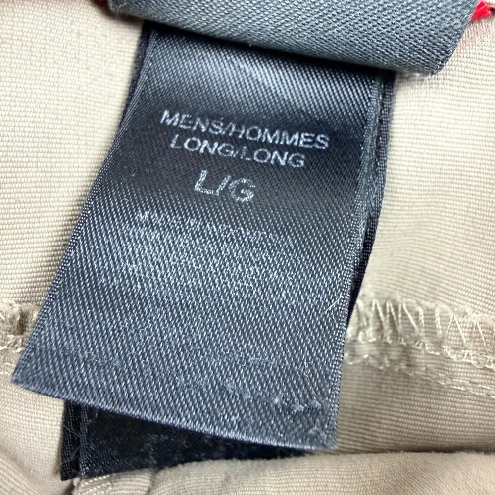 The North Face Mens Convertible Cargo Pants/Shorts Khaki Outdoor‎ Hiking Size L